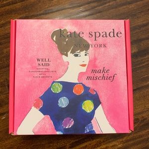 Kate Spade Make Mischief Plate Set NEW
